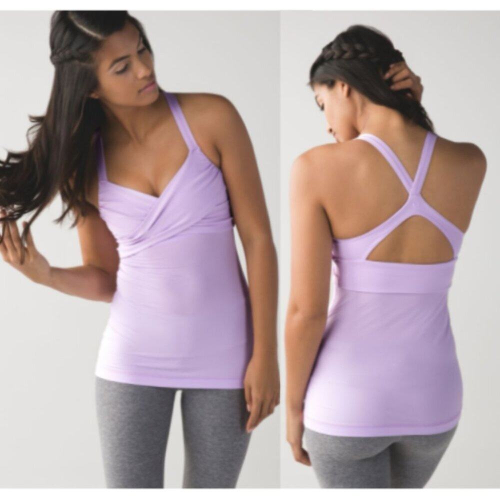 lululemon athletica Lavender Tank Top